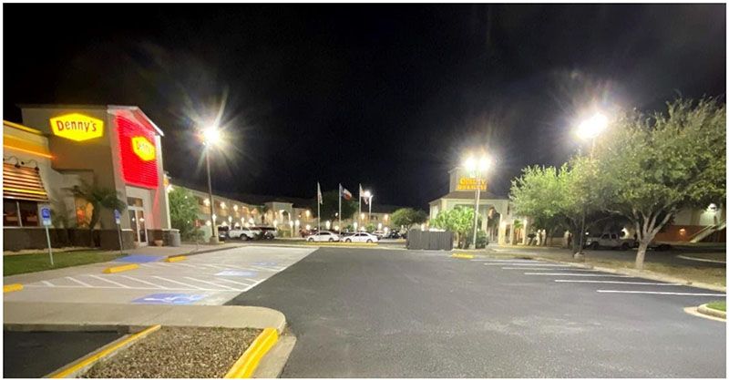 LED Parking Lot & Building Lighting