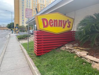Denny's restaurant remodeling in San Antonio, TX